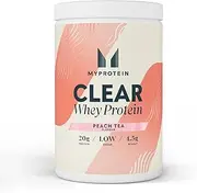 Myprotein Clear Whey Isolate Protein Powder - Peach Tea - 488g / 20 servings - Cool and Refreshing Whey Protein Shake Alternative - 20g Protein and 4.5g BCAA per Serving
