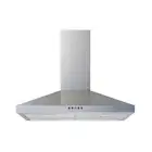 Winflo Wall Mount Range Hood w/ Mesh Filters+Push Button Control Stainless Steel