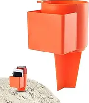 Sand Cup Holder – Portable Drink Container and Beach Coaster for Outdoor Use | Sturdy Multi-Purpose Cup Organizer for Keys, Glasses, Bottles, Snacks, Ideal for Concerts, Parks, Lawn, Or Travel Events
