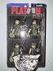 Platoon Movie Minimates Sealed RARE 4 Pack 2.5” Action Figures New Barnes Taylor