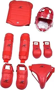 yuksok Taekwondo Sparring Gear Set, Equipment Comfortable Training Punch Mitts Professional for Sanda Exercise Beginners Kickboxing