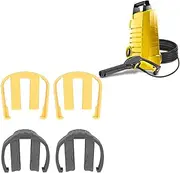2pcs Car Washer C Clip & Quick Connector Buckle Replacement Part for Karcher K2 K3 K7 High Pressure Washer(Yellow)