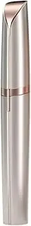 Rechargeable Electric Eyebrow Trimmer – Precision Facial Hair Remover with LED Light USB (Gold)