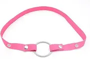 Chastity Belt Male Three-way Auxiliary Belts Chastity Device Accessory Chastity Strap Cage Testicle Ring Bondage Restraints Sex Furniture Toys for Men (Pink)