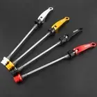 Stainless Steel Quick Release Axle Skewer Black Red Gold Silver Bicycle Parts