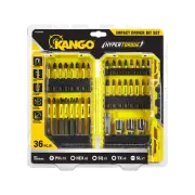 Kango 36 Piece Hypertorque Impact Driving Set Workshop Power Tool Supplies