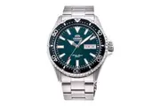 Orient Mako III Mens Auto 200m Diver Watch Sapphire Green Steel RA-AA0004E19B