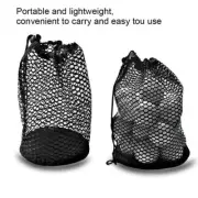 Large Golf Ball Bag Nylon Net Storage Holder Golf Pouch Poke 12 Balls Collector