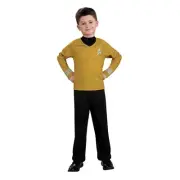 Star Trek Captain Kirk Costume Shirt, Size Large