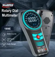 WinAPEX 189E Auto Range Smart Rotary Multimeter High Precision 5999 Counts DC/AC Voltage Current Resistance Capacitance