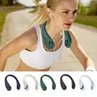 Rechargeable USB Portable Mini Neck Fan Hanging Bladeless Cooler Fan
