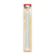 LED Autolamps White Reverse Strip Light Clear Lens 12 Volt 12 LED Lamp Blister