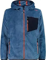 [CMP] Kid Jacket Fix Hood, Bluestone, 104