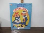 Raggedy Ann & Andy Whitman Paper Doll set NEW UNUSED 1980