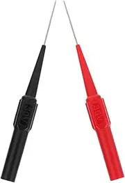 LOORGVEL 2pcs Automotive Test Probe Needles Non Destructive Wire Piercing Probes for Car Electrical Testing for Multimeter Use Durable and Compact Design