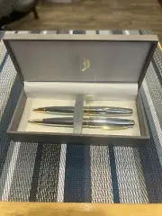 Bill Blass - Chrome Pen And Pencil Set
