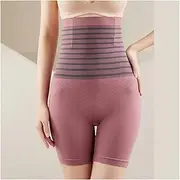 [Generic] High Waist Flat Belly Panties Plus Size Seamless Women's Shorts Body Shaping Underwear