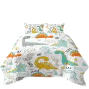 Children Cartoon Dinosaurs Coverlet