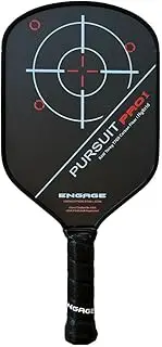 Engage Pursuit Pro1 Pickleball Paddle - Raw T700 Toray Carbon Fiber for Extreme Spin - MachPro Core for Maximum Power & Control