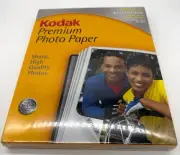 Kodak Premium Picture Paper for InkJet Printers 8.5 x 11" High Gloss 100 Sheets
