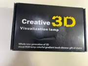3D Creative Visualization L RGB Lamp With Remote