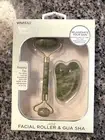 Vivitar Simply beautiful Jade Facial Roller & Gua Sha Green/Gold