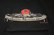 Thank You Creager Mix Master DJ Marc McKee Turntables Art Long Sleeve Shirt