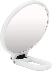 Portable folding makeup mirror magnifier, hand mirror, home folding travel hanging