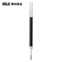在飛比找momo購物網優惠-【MUJI 無印良品】自由換芯膠墨筆芯/黑0.5mm