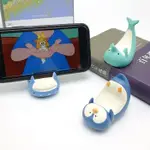 手機支架 便攜手機座架 可愛桌面手機架 【D529】ZAKKA日式可愛海洋動物企鵝鯨魚海豚手機懶人支架 創意魚缸小擺件