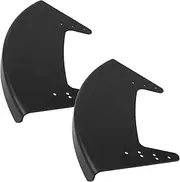 2pcs Wheelchair Lightweight Plastic Side Guards for Sports Wheelchairs Easy Installation Provides Wind Rain Mud Protection