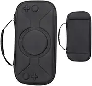Generic Carrying Case Anti-Scratch Storage Case for for Switch 2(Leather Black)