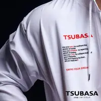 在飛比找momo購物網優惠-【TSUBASA洒落運動衣】男款 二週年紀念版防曬外套 白色