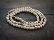 100% Natural Handmade Kanthi Mala Tulsi Jaap mala, Tulasi Choker,Prayer Necklace