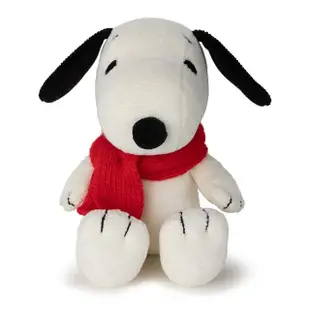 【BON TON TOYS】Snoopy史努比填充玩偶-圍巾狗 17cm(玩偶、娃娃、公仔)