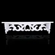 White Hollow Floating Shelf Wall Display Shelf for Living Room Home Furniture