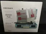 Crosley CR8005F-TU Cruiser Plus Vintage 3-Speed Bluetooth in/Out Suitcase
