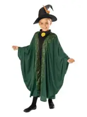 Professor McGonagall Robe Kids Harry Potter Costume