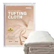 80" x 40" Large Overlocking Primary Tufting Cloth for Rug Tufting with Marked...