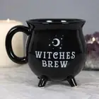 Amazing Witches Brew Cauldron Ceramic Mug Wicca Pagan Deco Witch Ritual Pagan