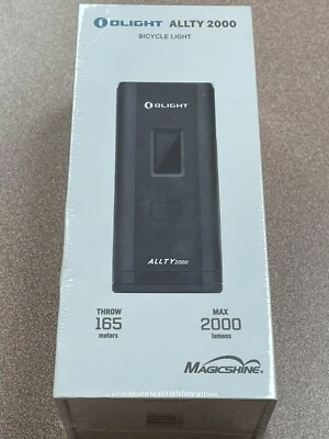 Olight ALLTY 2000 FRONT BIKE LIGHT 2000 Lumens **SEALED**US SELLER**