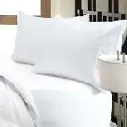 1000 Thread Count 100% Egyptian Cotton 1000 TC Bed Sheet Set TWIN White Solid