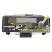 (EU)Camouflage Remote Control Outdoor Hunting Decoy Bird Caller Sound Speak BD