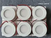 12v LED Spotlights Campervan - Touch Dimmable Downlight Motorhome - White x 6