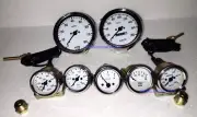 Smiths Temp F Oil Temp F Oil Fuel Volt Gauge Speedo0-180 kmh Tacho 0-80 100mm WC