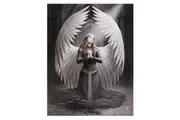 Anne Stokes Prayer For The Fallen Canvas (Multicoloured) (Small)