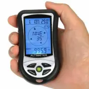 8 In 1 Handheld Electronic Navigation Gps Compass Altitude Gauge Thermometer