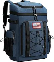 Maelstrom Cooler Backpack,50 Can Insulated Soft Backpack Cooler,Portable Lightweight Leakproof Cooler Bag,Large Capacity Beach Cooler,Waterproof Lunch Backpack for Men Women