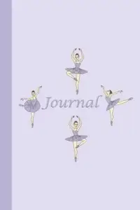 在飛比找博客來優惠-Journal: Ballerinas (Purple) 6