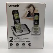New VTech CS6719-2 DECT 6.0 2-Handset Cordless Phone Caller ID Call Waiting
